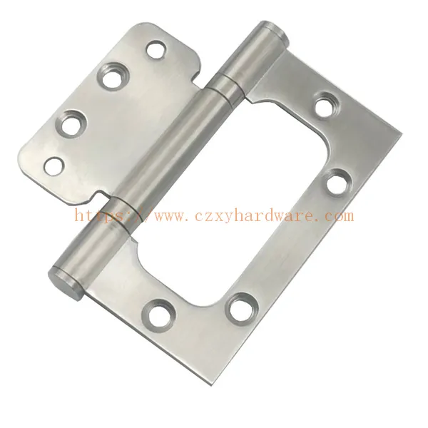 Door Pivot Hinge Stainless Steel Hinges 4 Inch Flush Butterfly Double Swing Door Hinges